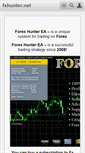 Mobile Screenshot of fxhunter.net